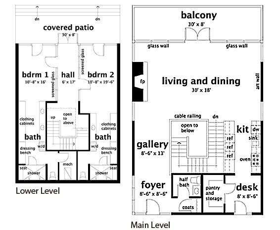 Dan Tyree 15 Degree House On Slope Cottage Plan Floor Plan