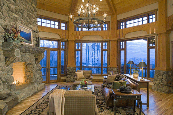 Rustic Lodge Interior Design