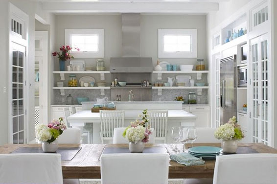 White Kitchen BY Molly Frey Designs